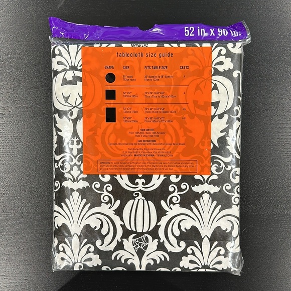 Halloween Vinyl Tablecloth - Picture 2 of 3